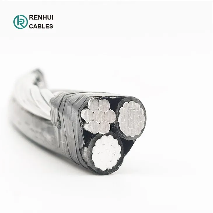 Low Medium Voltage Twisted Aerial Overhead ABC Cable
